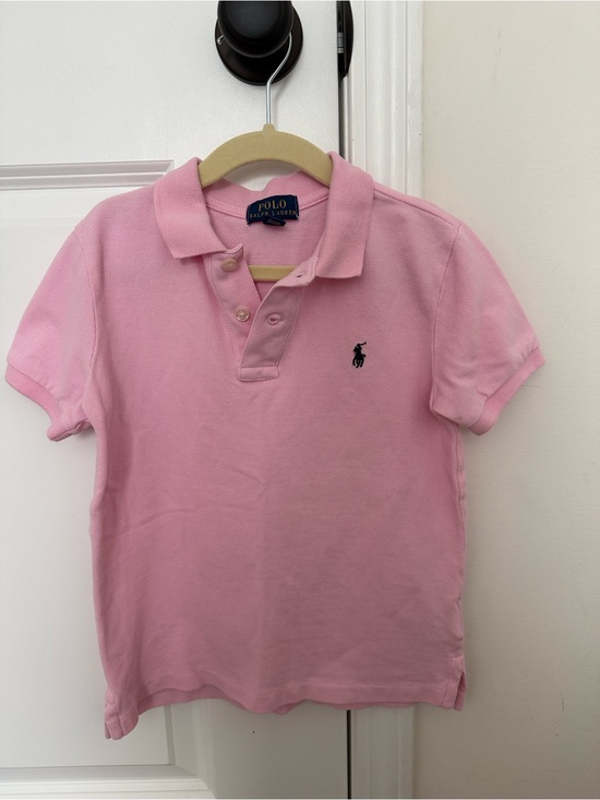 Polo Ralph Lauren Other - Polo by Ralph Lauren Light Pink Short Sleeve Polo with Navy Embroidered Pony